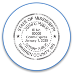 Mississippi Notary Stamps
